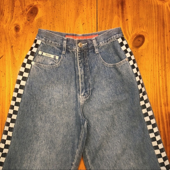 NWT🖤 High waist, wide leg denim blue jeans - Picture 2 of 8